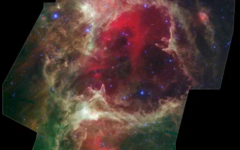 Spitzer Reveals Stellar Family Tree