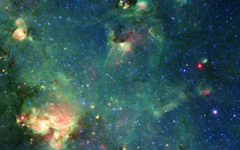 Godzilla Nebula Imaged by Spitzer